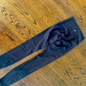 Lululemon Align leggings Radiate Foil Print Black Size 2/25